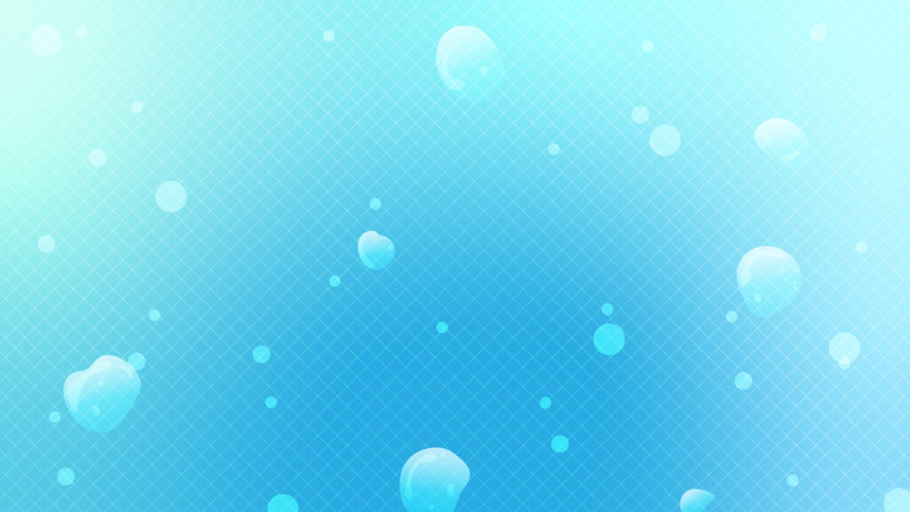 ぷくぷく泡のグラデ背景（全9色）